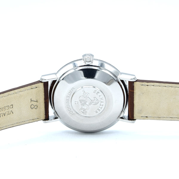 1966 Omega Seamaster Deville steel Automatic all original onyx Dial date Model 166.020 Mint condition