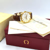 1966 Omega Constellation Date Automatic Chronometer Model 1685416 in English 18ct Gold Case with Box and Books