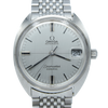1968 Omega Seamaster Cosmic Date Model 166.023 Cross-Hair Dial Steel Monocoque Case on flat BOR