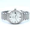 1968 Omega Seamaster Cosmic Date Model 166.023 Cross-Hair Dial Steel Monocoque Case on flat BOR