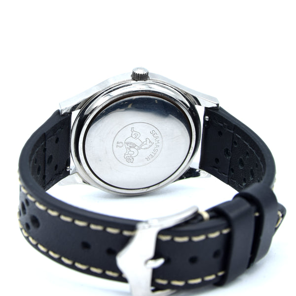 1971 Omega Large 38mm Seamaster Cosmic 2000 Automatic Date Model 166.128 with Graphite Grey dial