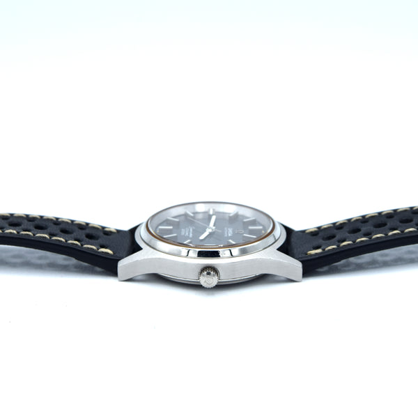 1971 Omega Large 38mm Seamaster Cosmic 2000 Automatic Date Model 166.128 with Graphite Grey dial