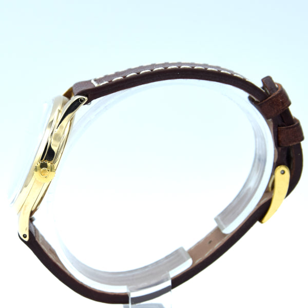 1954 Omega Manual Wind Dress Watch Model 13322 in 9ct Gold with all Arabic applied numerals