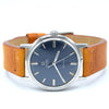 1969 Omega Geneve Automatic calendar  Model 165.070 with Stunning Rare Electric Blue Dial