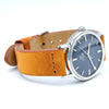 1969 Omega Geneve Automatic calendar  Model 165.070 with Stunning Rare Electric Blue Dial