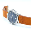 1969 Omega Geneve Automatic calendar  Model 165.070 with Stunning Rare Electric Blue Dial