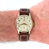 1954 Omega Manual Wind Dress Watch Model 13322 in 9ct Gold with all Arabic applied numerals
