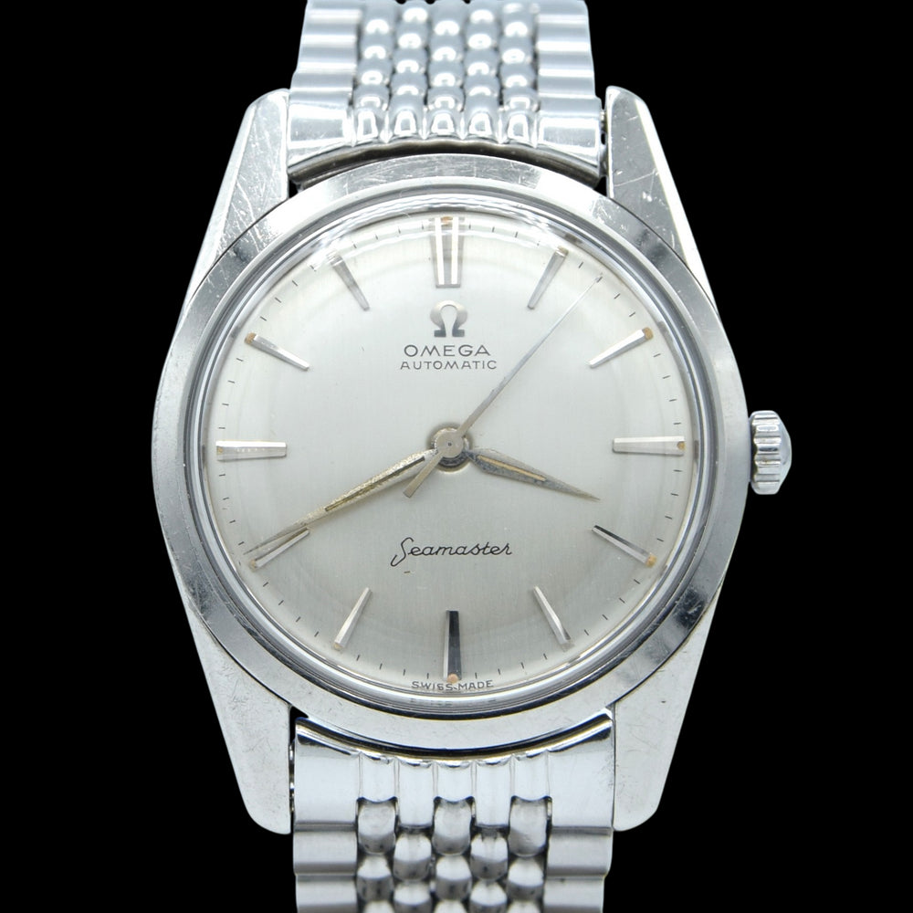 1959 Omega Seamaster Automatic Wristwatch Model 14700 in stainless steel Caliber 552
