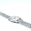 1959 Omega Seamaster Automatic Date Wristwatch Model 14710 with Original Off-White Dial in Stainless Steel + Box