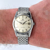 1959 Omega Seamaster Automatic Date Wristwatch Model 14710 with Original Off-White Dial in Stainless Steel + Box