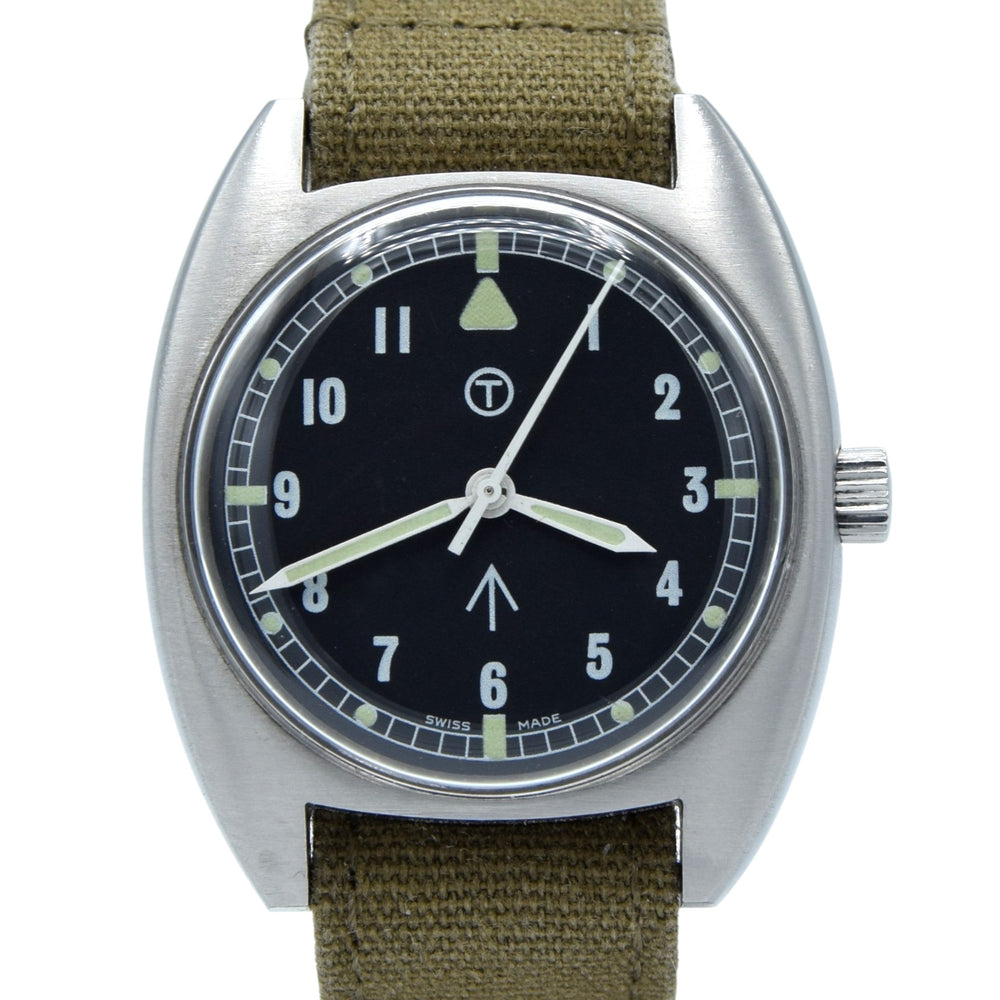 1976 Super Rare 6BB/5238290 'Lost Navigatoir Mechanical British Royal Air-force Issue Wristwatch with Hacking Seconds