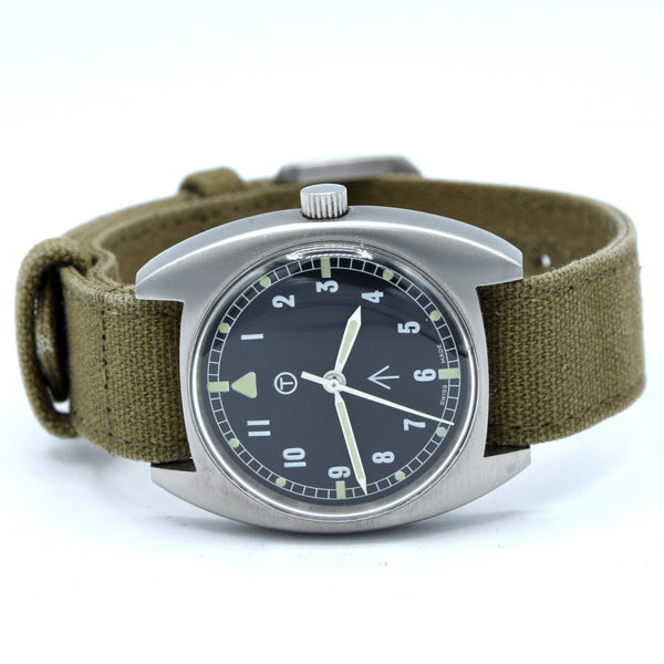 1976 Super Rare 6BB/5238290 'Lost Navigatoir Mechanical British Royal Air-force Issue Wristwatch with Hacking Seconds
