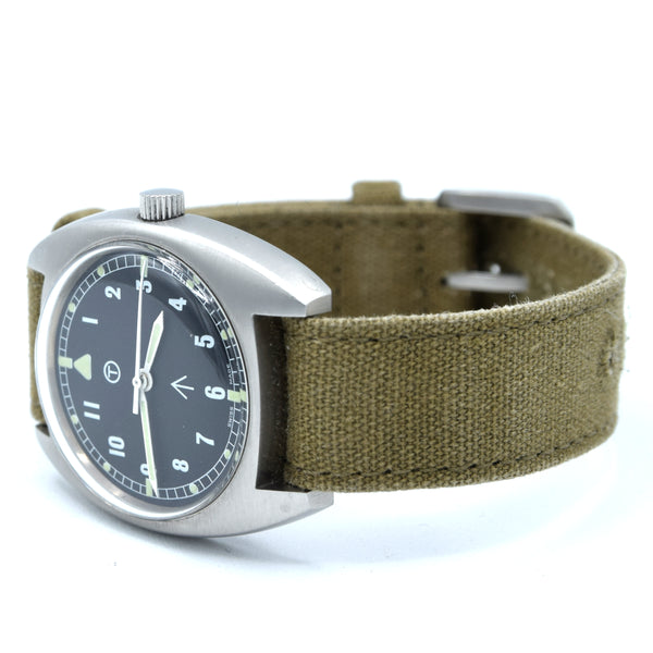 1976 Super Rare 6BB/5238290 'Lost Navigatoir Mechanical British Royal Air-force Issue Wristwatch with Hacking Seconds
