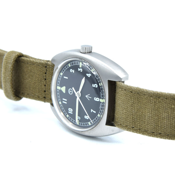 1976 Super Rare 6BB/5238290 'Lost Navigatoir Mechanical British Royal Air-force Issue Wristwatch with Hacking Seconds
