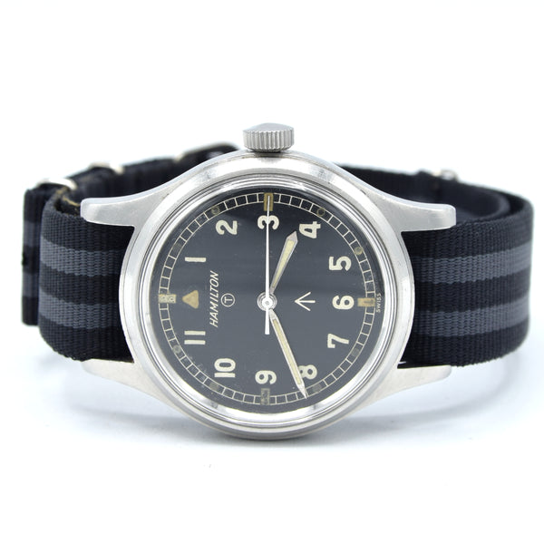 1967 Hamilton Rare & Unpolished Mk11 British Military Issue Wristwatch Model 6B-9614045 Royal Air Force