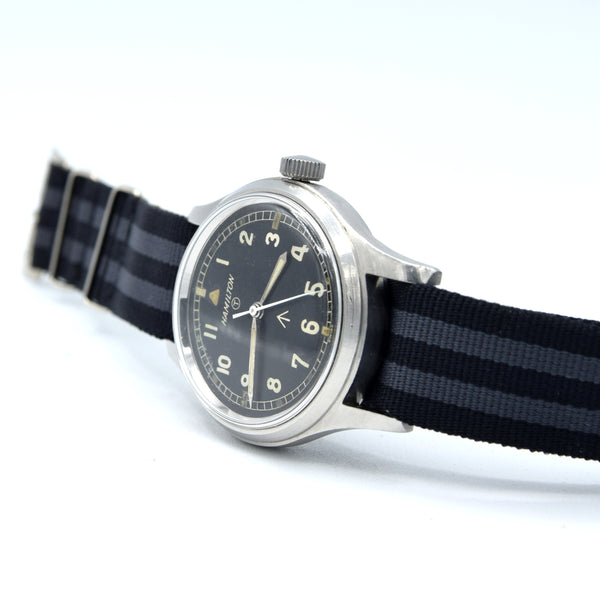 1967 Hamilton Rare & Unpolished Mk11 British Military Issue Wristwatch Model 6B-9614045 Royal Air Force