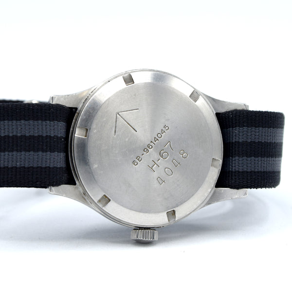 1967 Hamilton Rare & Unpolished Mk11 British Military Issue Wristwatch Model 6B-9614045 Royal Air Force