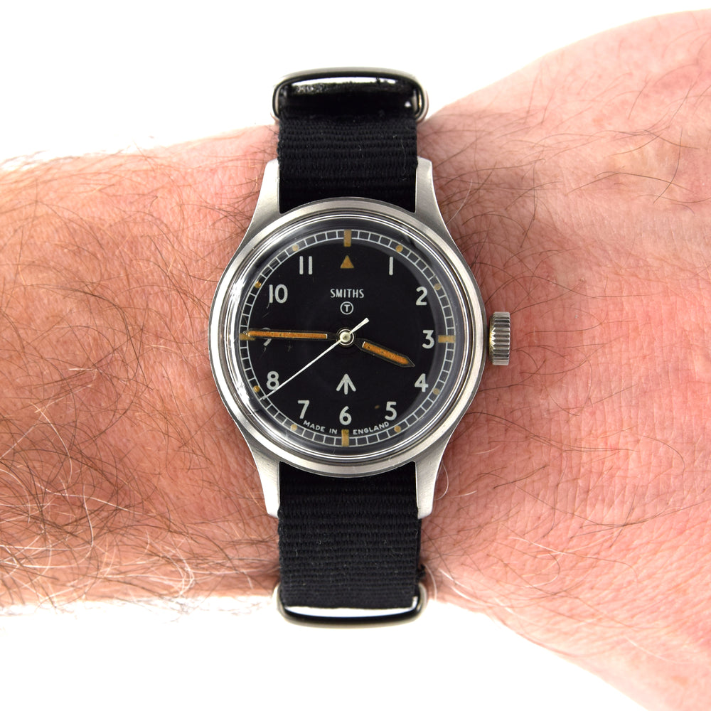 1967-70 Rare Smiths W10 British Military Issue Wristwatch issued to Kenyan Army - 6645-99-910-1000