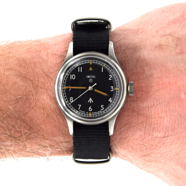 1967-70 Rare Smiths W10 British Military Issue Wristwatch issued to Kenyan Army - 6645-99-910-1000
