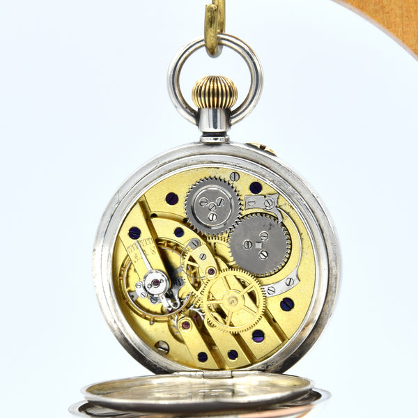 1913 S.Smith and son miniature or ladies medical dial pocket watch Trafalgar Square London