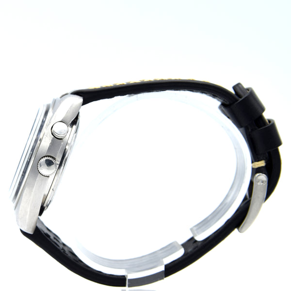 1974 Seiko Bell-Matic 4006-6031 automatic alarm watch with fabulous electric blue dial