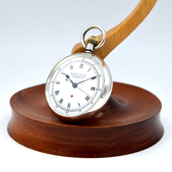 1913 S.Smith and son miniature or ladies medical dial pocket watch Trafalgar Square London