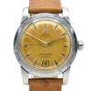 1952 unique Omega Seamaster bumper Automatic first Date Wristwatch Model 2757 - Stunning Honey patina