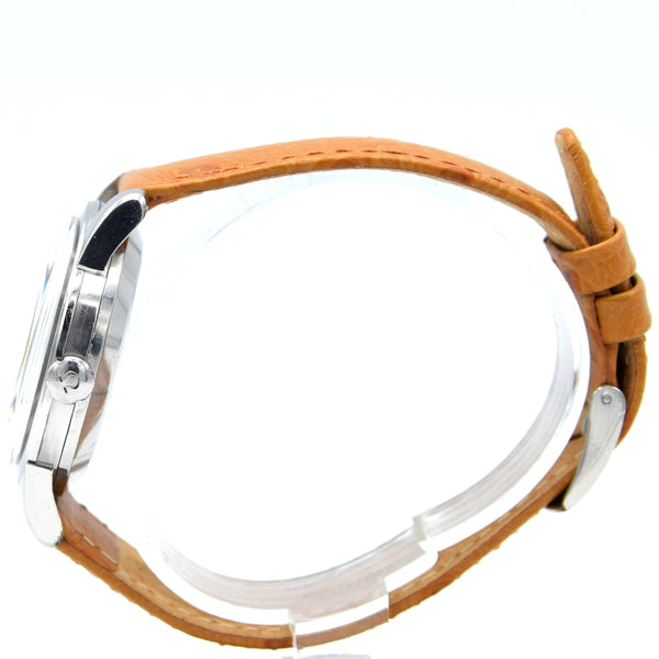 1952 unique Omega Seamaster bumper Automatic first Date Wristwatch Model 2757 - Stunning Honey patina