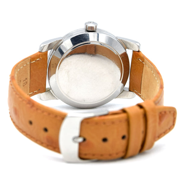 1952 unique Omega Seamaster bumper Automatic first Date Wristwatch Model 2757 - Stunning Honey patina