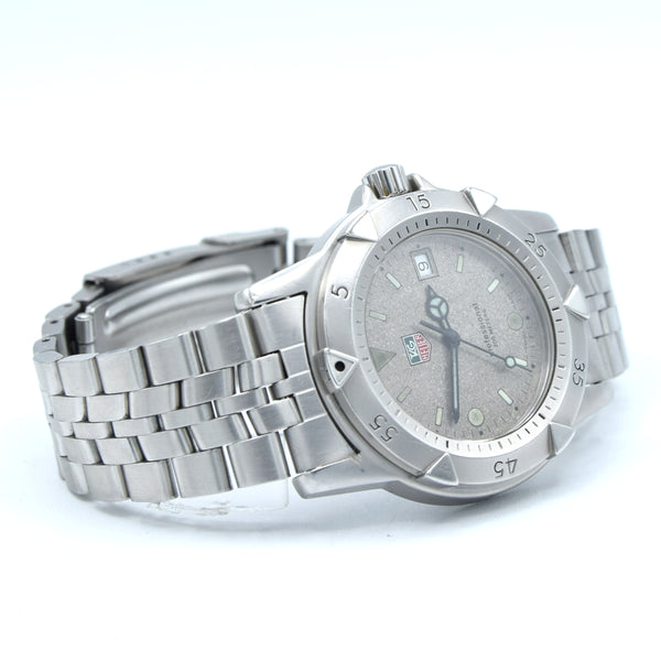 1996 TAG Heuer professional 1500 Series WF1212-KO with unusual Granite dial Box and papers