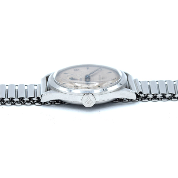 1935 Rolex - Rarely found special Ref 3040 in staybrite Steel on Period Bonklip Bracelet caliber 700