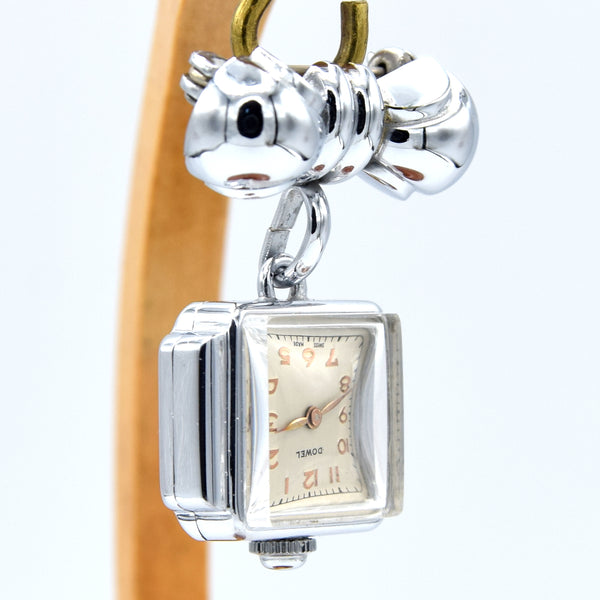 1940s New Old Stock Ladies Mechanical Pendant Watch – Swiss Movement – Retailed by McDowells in Dublin – Unused Time Capsule