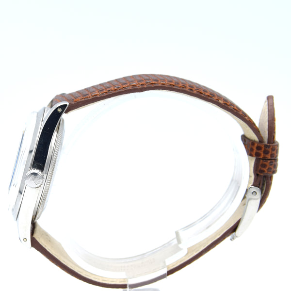 1957 Rolex Oyster Perpetual Model 6532 in stainless steel - Restored Arabic numeral Dial