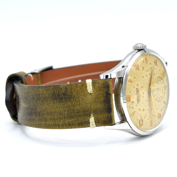 1953 Longines classic Manual Wind 35.5mm Wristwatch Model 7035-2 with renown Cal 12.68z