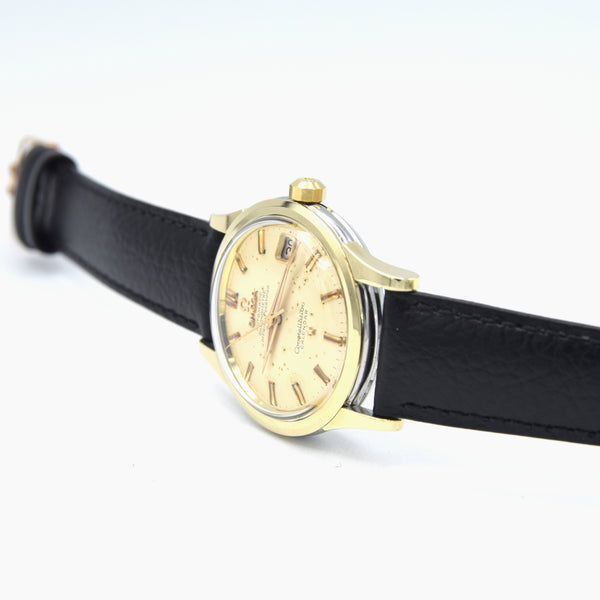 1958 Omega Constellation Chronometer Early Model 2943 with aged Patina Dial in Gold & Steel