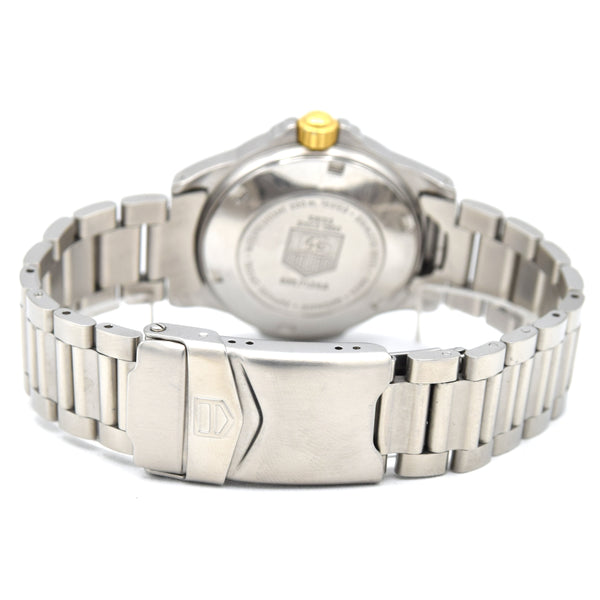 1990s TAG Heuer Date Automatic 4000 Series - 695.713KA 36mm Stainless Steel on Flip-Lock Bracelet