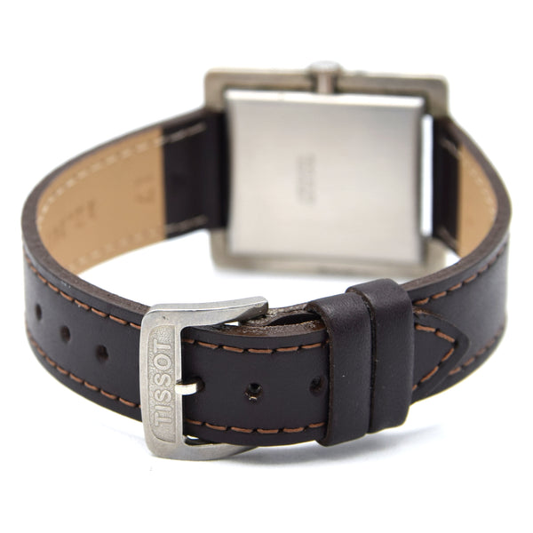 1967 Tissot Stylist Tank Swiss Hand-Wound Mechanical Watch – Roman Dial, Hobnail Case, Box & Signed Buckle