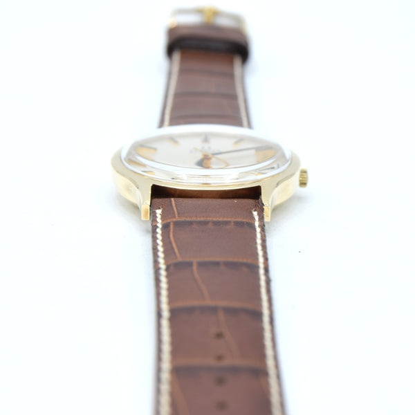 1975 / 1976 Rare Omega Geneve box set - automatic Dress Watch in Solid 9ct Gold English Case Model 1625422