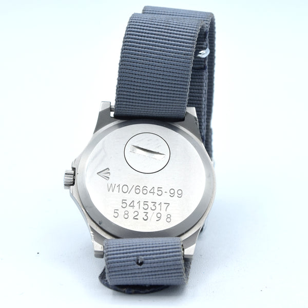 1998 CWC W10/6645-99 5415317 British Army Issue Quartz Wristwatch with Hacking Seconds