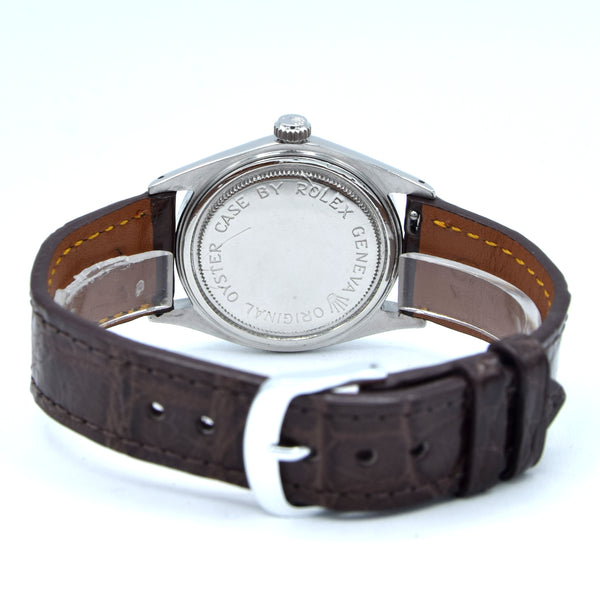 1963 Tudor Oyster 'Elegante' Wristwatch Model 7960 with rare Dial in Stainless Steel 34mm