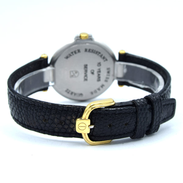 1980s Alfred Dunhill Millennuim swiss quartz unisex Wristwatch with Abu Dhabi / ADNOC Oil Logo