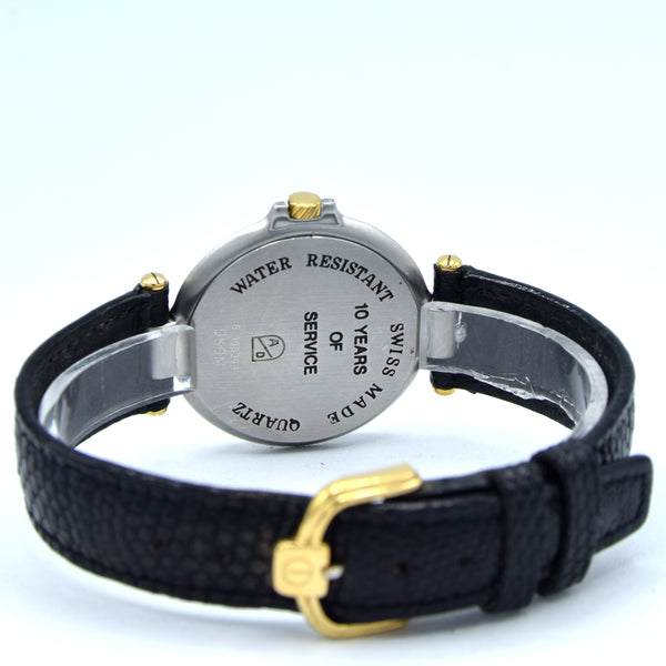 1980s Alfred Dunhill Millennuim swiss quartz unisex Wristwatch with Abu Dhabi / ADNOC Oil Logo