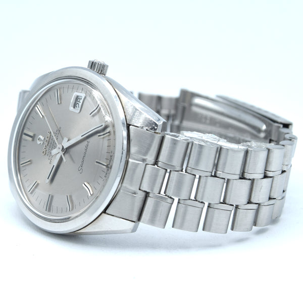 1967 Omega Seamaster Automatic Rare chronometer officially certified Date Model 168.022 on bracelet