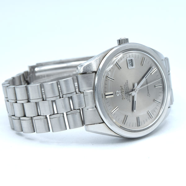 1967 Omega Seamaster Automatic Rare chronometer officially certified Date Model 168.022 on bracelet