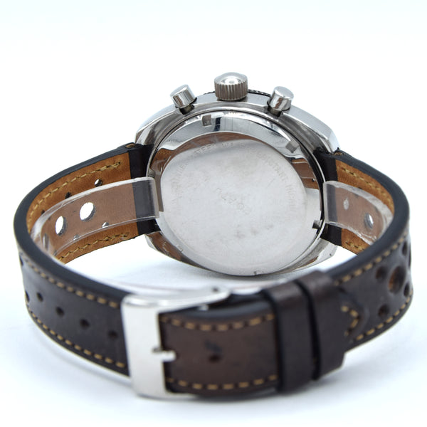 1969 Swiss Emperor 20 ATU diver chronograph – stainless steel – Valjoux 7733 – original tropical dial