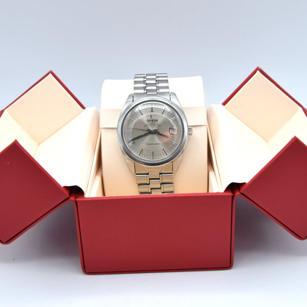 1967 Omega Seamaster Automatic Rare chronometer officially certified Date Model 168.022 on bracelet