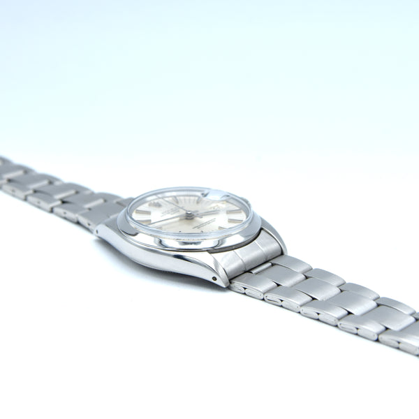1973 Rolex Oyster Perpetual Date Model 1500 with Rare satin Silver