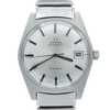 1969 Omega Rare Geneve Automatic Model 166.041 Silver sunburst dial on cool original Fixo - Flex bracelet Cal 565