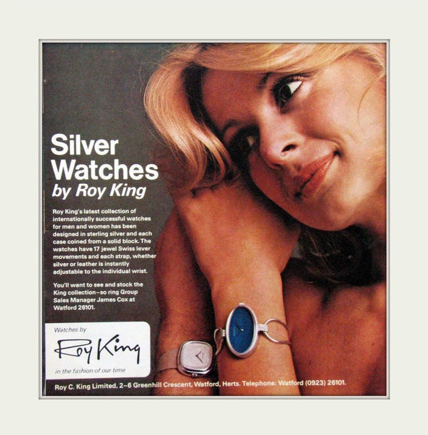 1977 Ladies Designer RoyKing solid 9ct gold rope-twist design Manual Wind Wristwatch