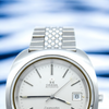 1972 Large Seamaster Cosmic 2000 Automatic Date Date Model 166.132 silvered dial on Bracelet